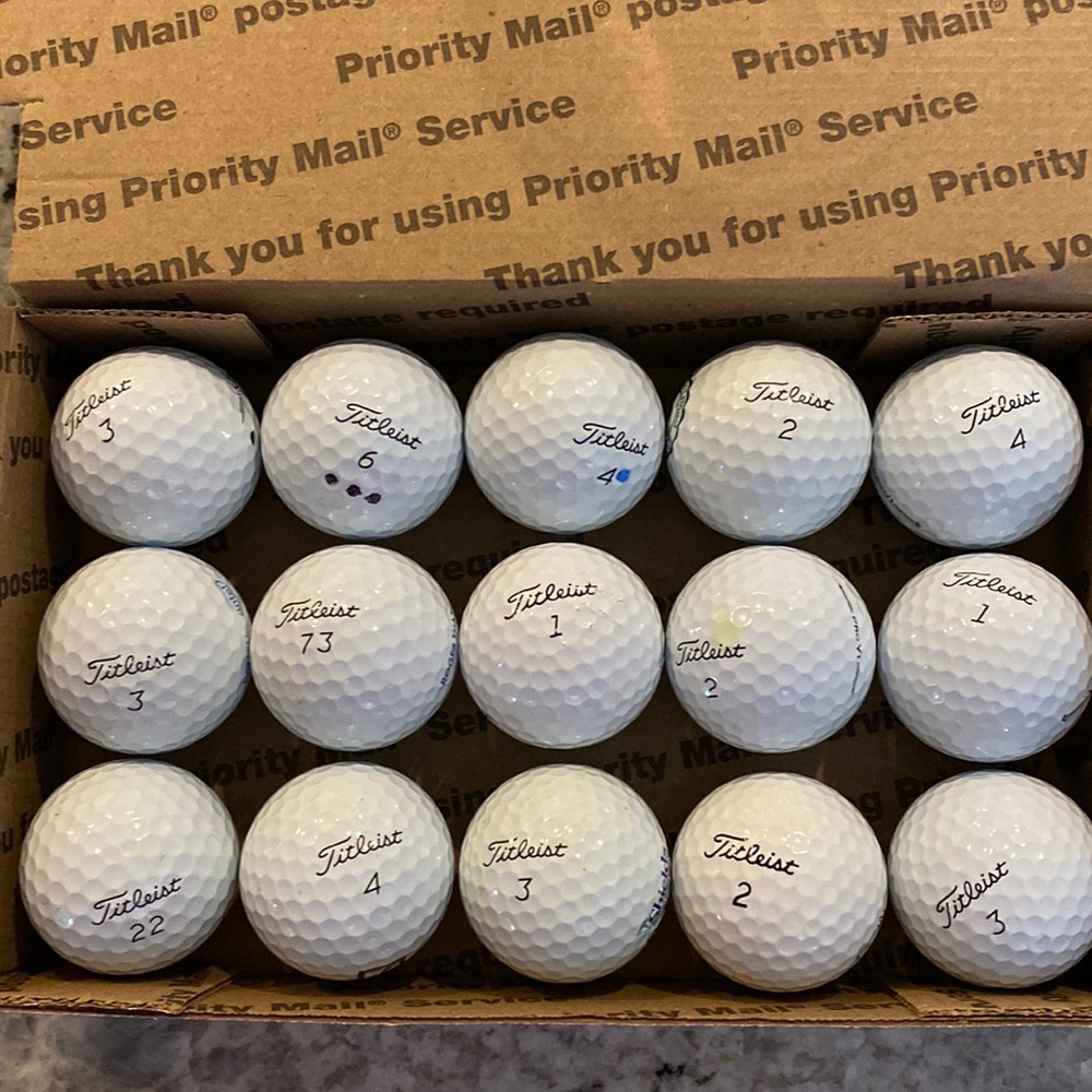 15 Titleist PRO V1 Golf Balls